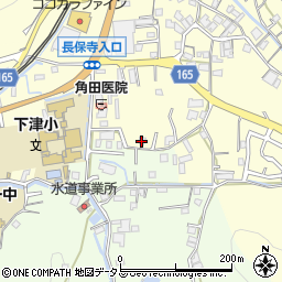 和歌山県海南市下津町上204周辺の地図