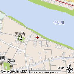 徳島県徳島市応神町古川高良35周辺の地図