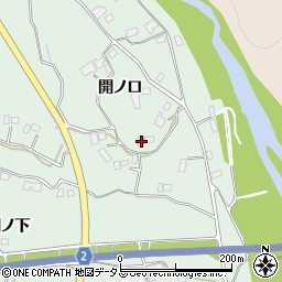 徳島県阿波市市場町上喜来開ノ口1266-2周辺の地図