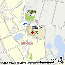 観音寺市立豊田小学校周辺の地図