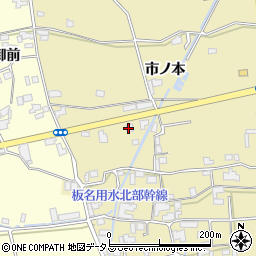 徳島県阿波市吉野町五条（市ノ本）周辺の地図