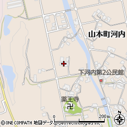 香川県三豊市山本町河内3752周辺の地図