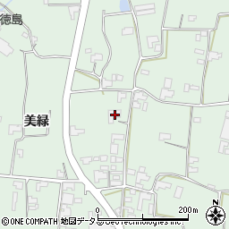 徳島県阿波市土成町土成美緑172周辺の地図
