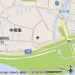 三協テック株式会社　徳島支店周辺の地図