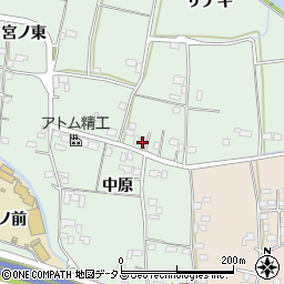 徳島県徳島市応神町中原中原116-7周辺の地図