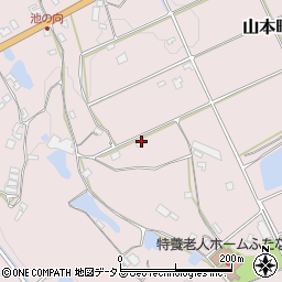 香川県三豊市山本町辻2233周辺の地図