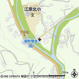 江原郵便局周辺の地図
