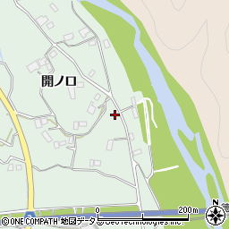 徳島県阿波市市場町上喜来開ノ口1255周辺の地図