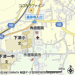 和歌山県海南市下津町上190周辺の地図