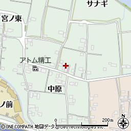 徳島県徳島市応神町中原中原116周辺の地図