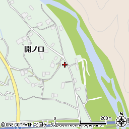 徳島県阿波市市場町上喜来開ノ口1260周辺の地図