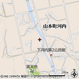 香川県三豊市山本町河内3760周辺の地図