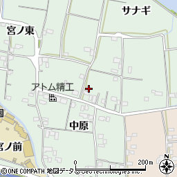 徳島県徳島市応神町中原中原116-6周辺の地図