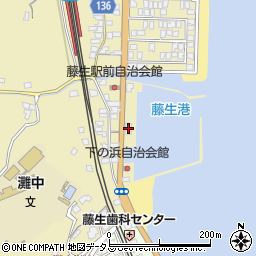 藤生会館周辺の地図