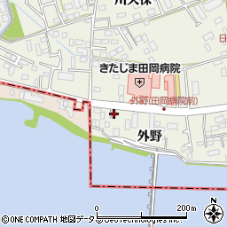 西尾レントオール株式会社徳島機械ヤード周辺の地図