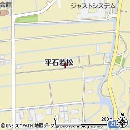 徳島県徳島市川内町平石若松周辺の地図
