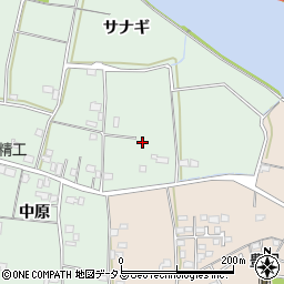 徳島県徳島市応神町中原周辺の地図