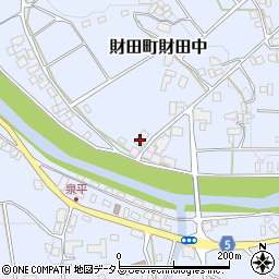 香川県三豊市財田町財田中4127周辺の地図