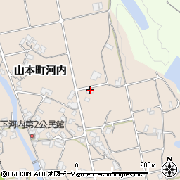 香川県三豊市山本町河内193-1周辺の地図