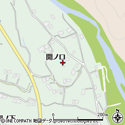 徳島県阿波市市場町上喜来開ノ口1271周辺の地図