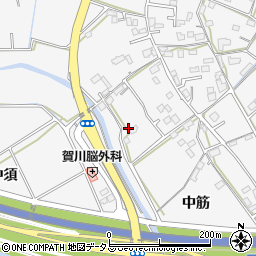 徳島県徳島市応神町東貞方中筋75周辺の地図