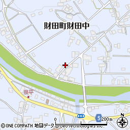 香川県三豊市財田町財田中4128周辺の地図
