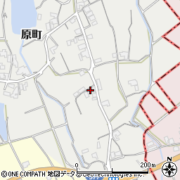 香川県観音寺市原町705周辺の地図