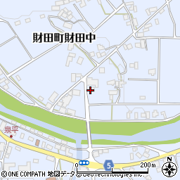 香川県三豊市財田町財田中4079周辺の地図
