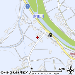 香川県三豊市財田町財田中536周辺の地図