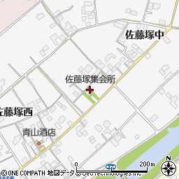 佐藤塚集会所周辺の地図