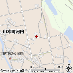 香川県三豊市山本町河内138周辺の地図
