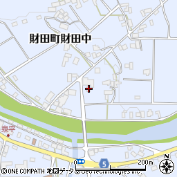 香川県三豊市財田町財田中4083周辺の地図