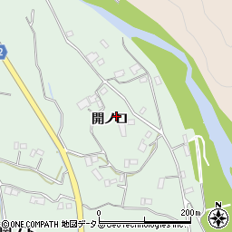 徳島県阿波市市場町上喜来開ノ口1272周辺の地図