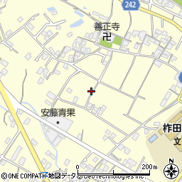 香川県観音寺市柞田町周辺の地図