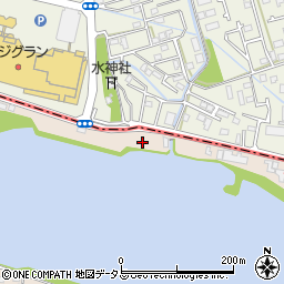 徳島県徳島市応神町古川鯛ノ浜添周辺の地図