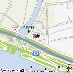 徳島県徳島市応神町西貞方前須周辺の地図