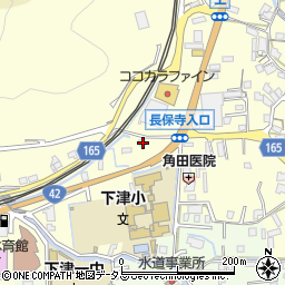 和歌山県海南市下津町上186周辺の地図