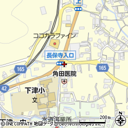和歌山県海南市下津町上196周辺の地図