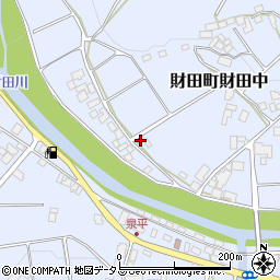 香川県三豊市財田町財田中4184周辺の地図