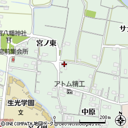 徳島県徳島市応神町中原中原100周辺の地図