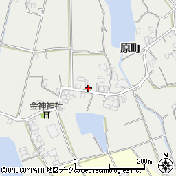 香川県観音寺市原町412-1周辺の地図