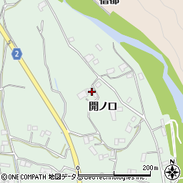 徳島県阿波市市場町上喜来開ノ口1239周辺の地図