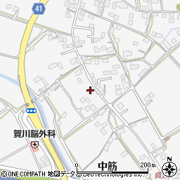 徳島県徳島市応神町東貞方中筋83周辺の地図