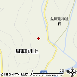 山口県岩国市周東町川上400周辺の地図