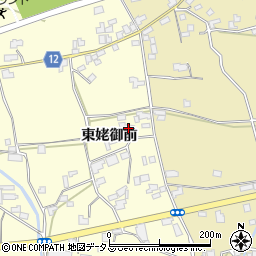 徳島県阿波市吉野町西条東姥御前100周辺の地図