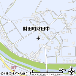 香川県三豊市財田町財田中4152周辺の地図