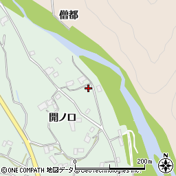 徳島県阿波市市場町上喜来開ノ口1283周辺の地図
