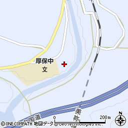 美祢市厚保出張所周辺の地図