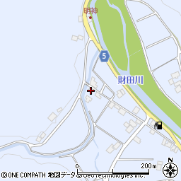 香川県三豊市財田町財田中393周辺の地図