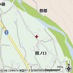徳島県阿波市市場町上喜来開ノ口1301-1周辺の地図